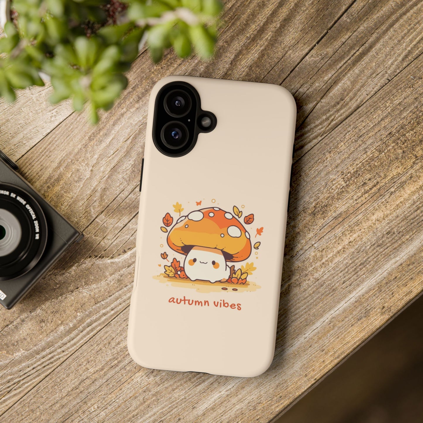 Yellow and Orange Illustrative Fall Phone Case