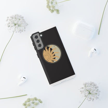 Beige and Blue Minimalist Simple Quotes Phone Case