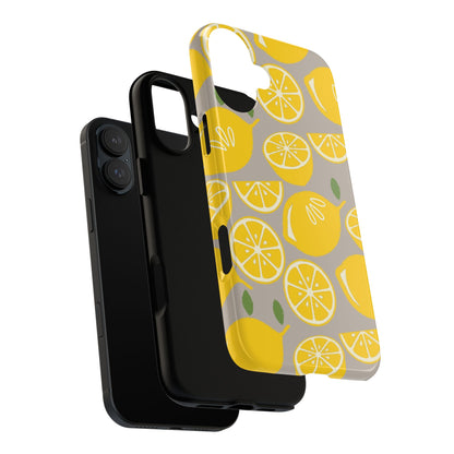 Yellow Modern Lemon Phone Case