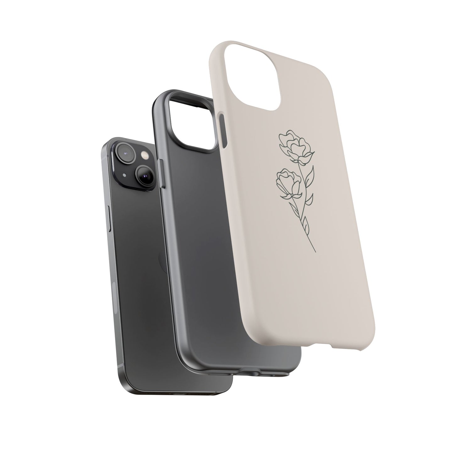 Simple Flower Minimalist Phone Case
