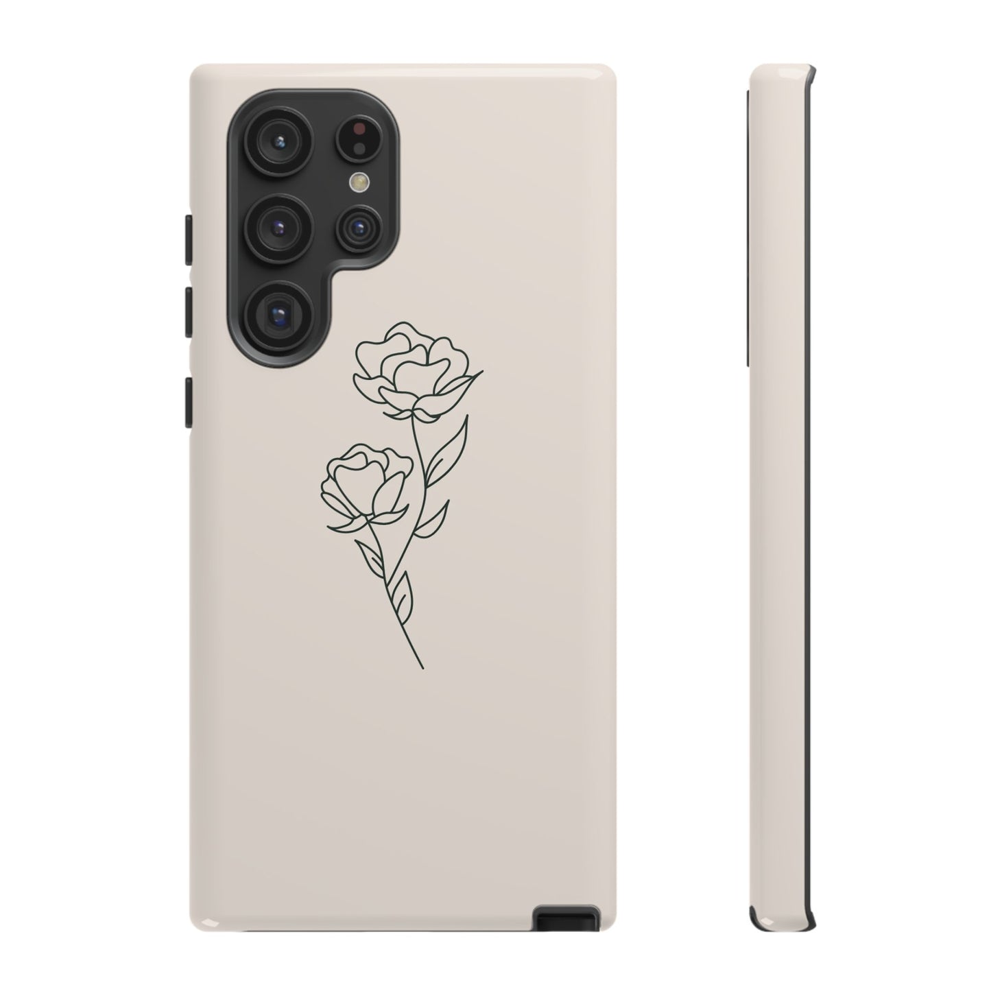 Simple Flower Minimalist Phone Case