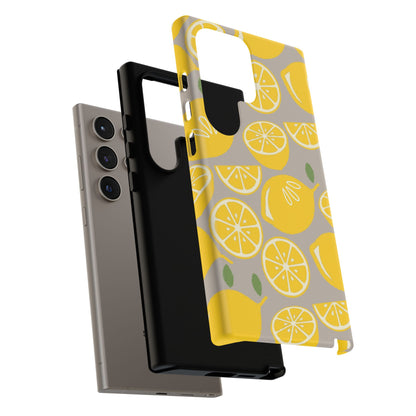 Yellow Modern Lemon Phone Case