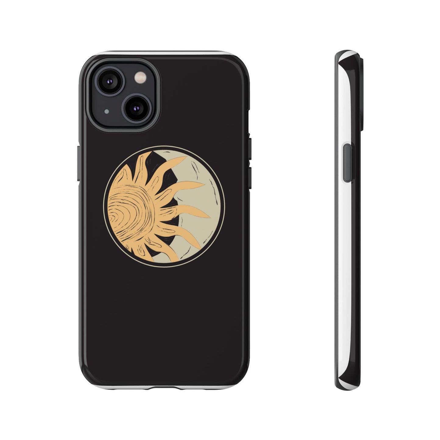 Beige and Blue Minimalist Simple Quotes Phone Case
