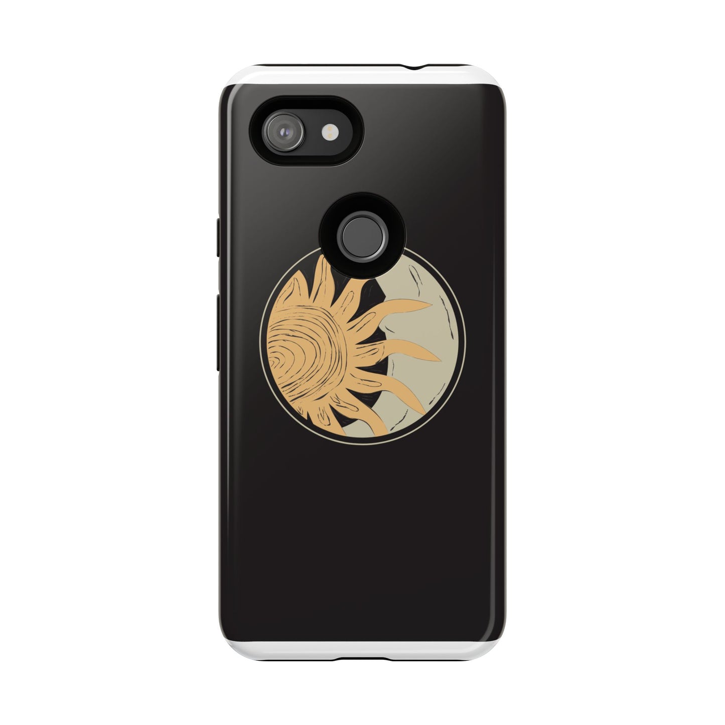 Beige and Blue Minimalist Simple Quotes Phone Case