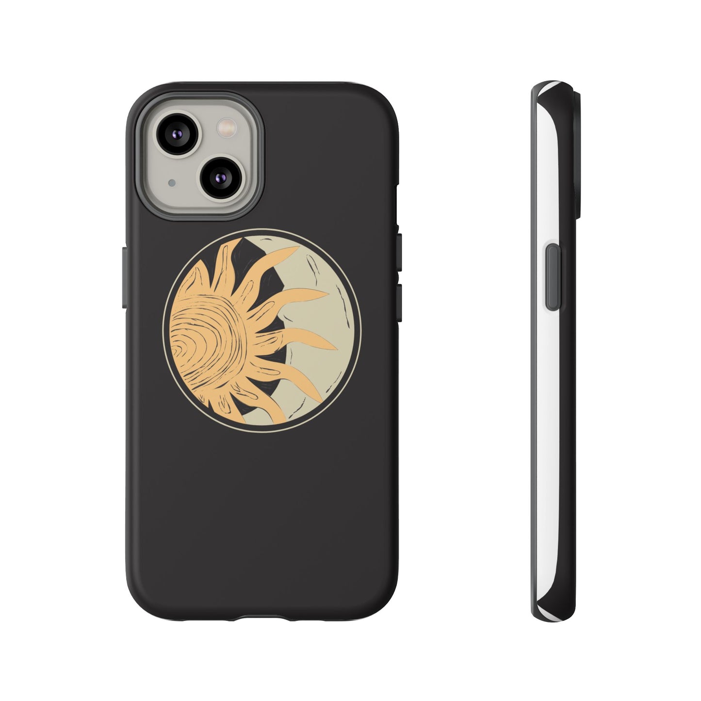 Beige and Blue Minimalist Simple Quotes Phone Case
