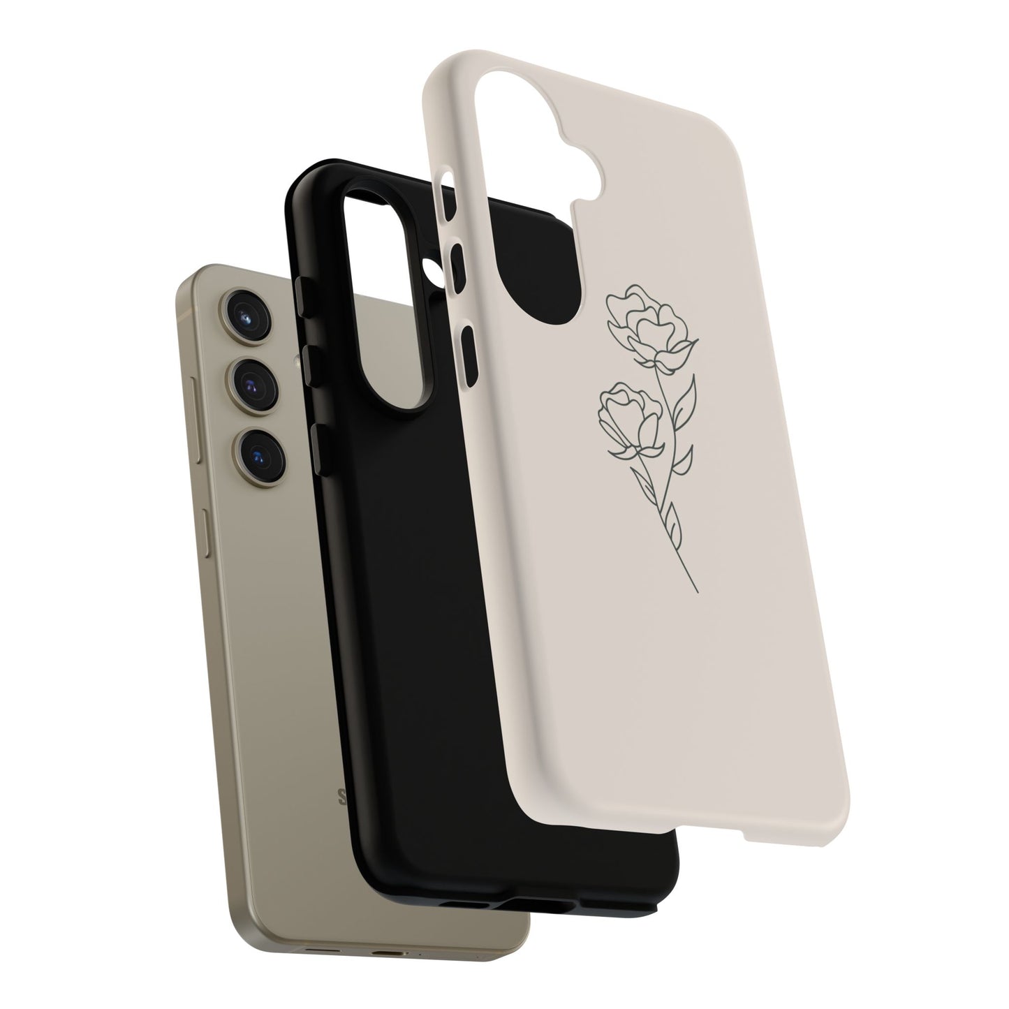 Simple Flower Minimalist Phone Case