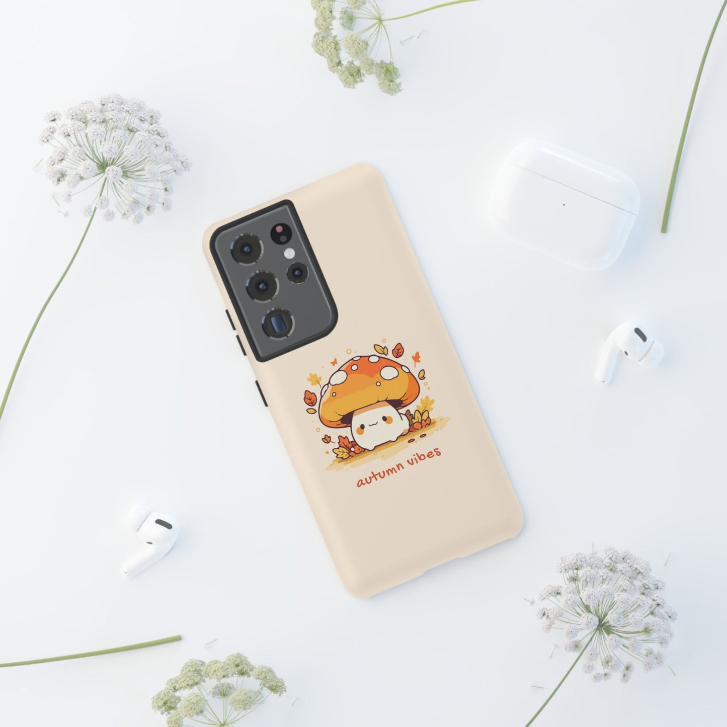Yellow and Orange Illustrative Fall Phone Case