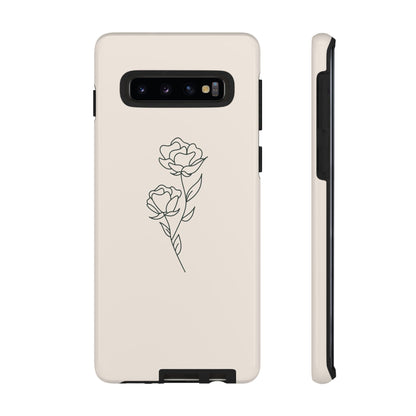 Simple Flower Minimalist Phone Case