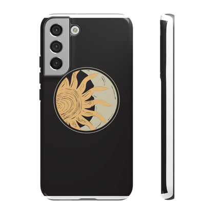 Beige and Blue Minimalist Simple Quotes Phone Case
