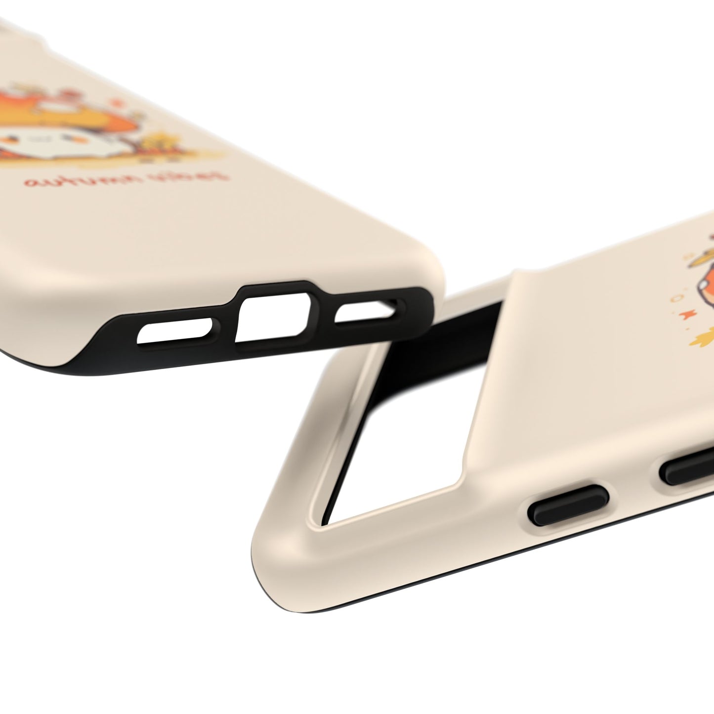 Yellow and Orange Illustrative Fall Phone Case