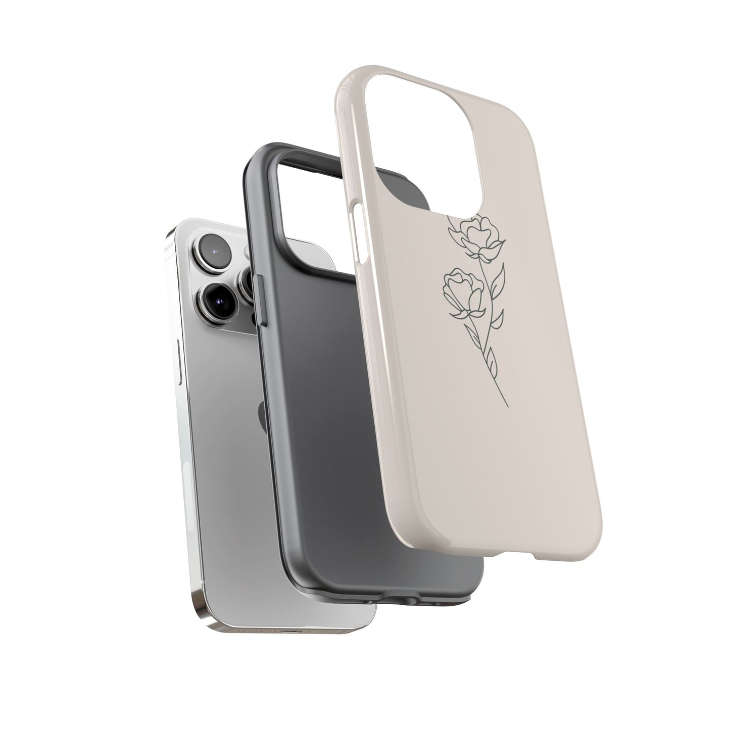 Simple Flower Minimalist Phone Case
