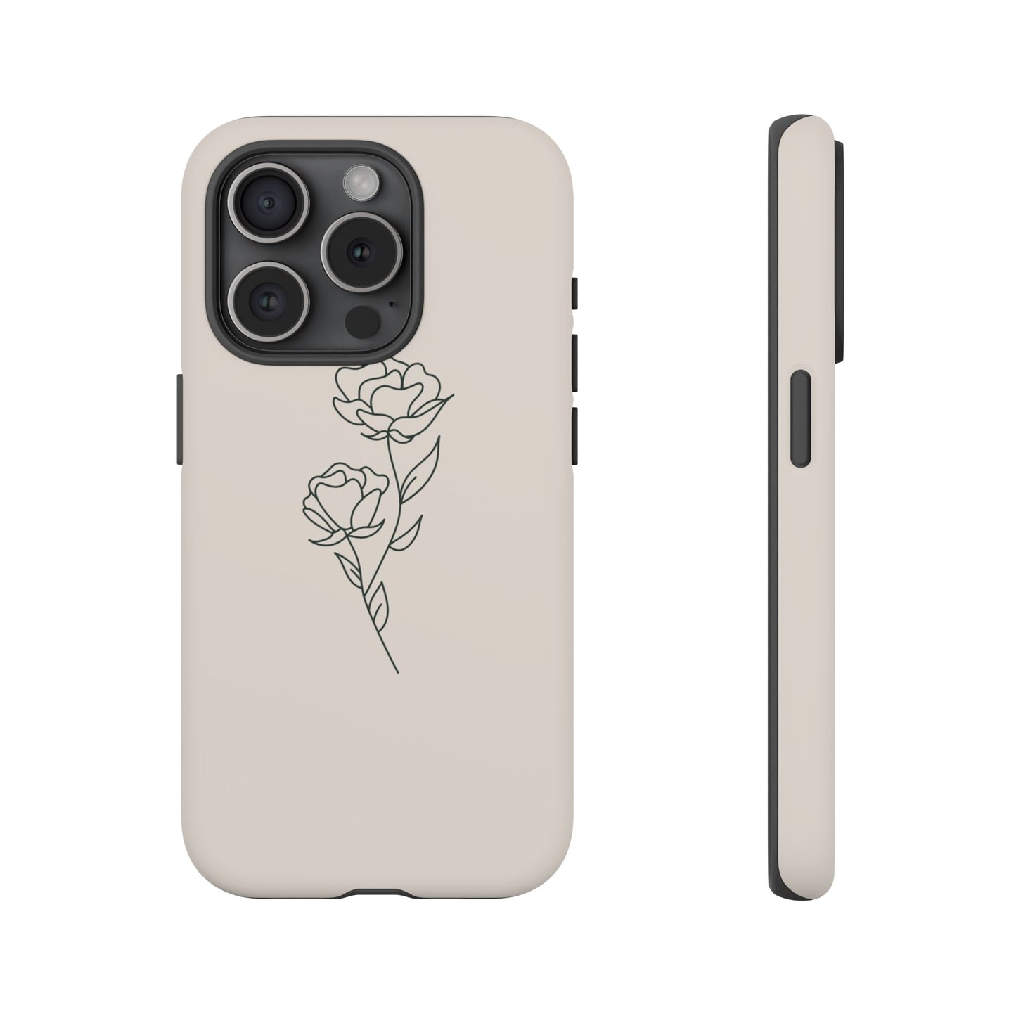 Simple Flower Minimalist Phone Case