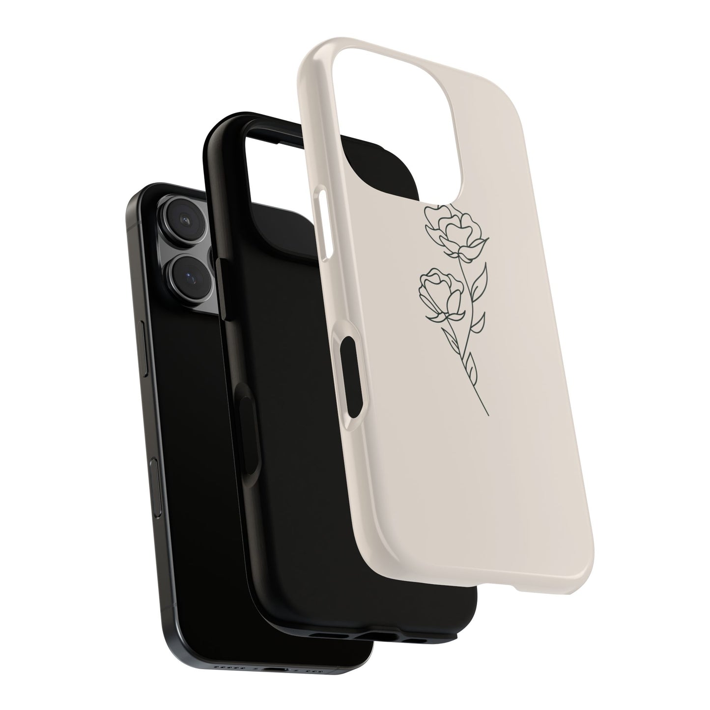 Simple Flower Minimalist Phone Case