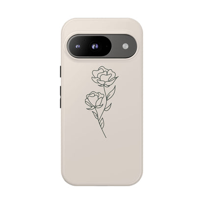 Simple Flower Minimalist Phone Case