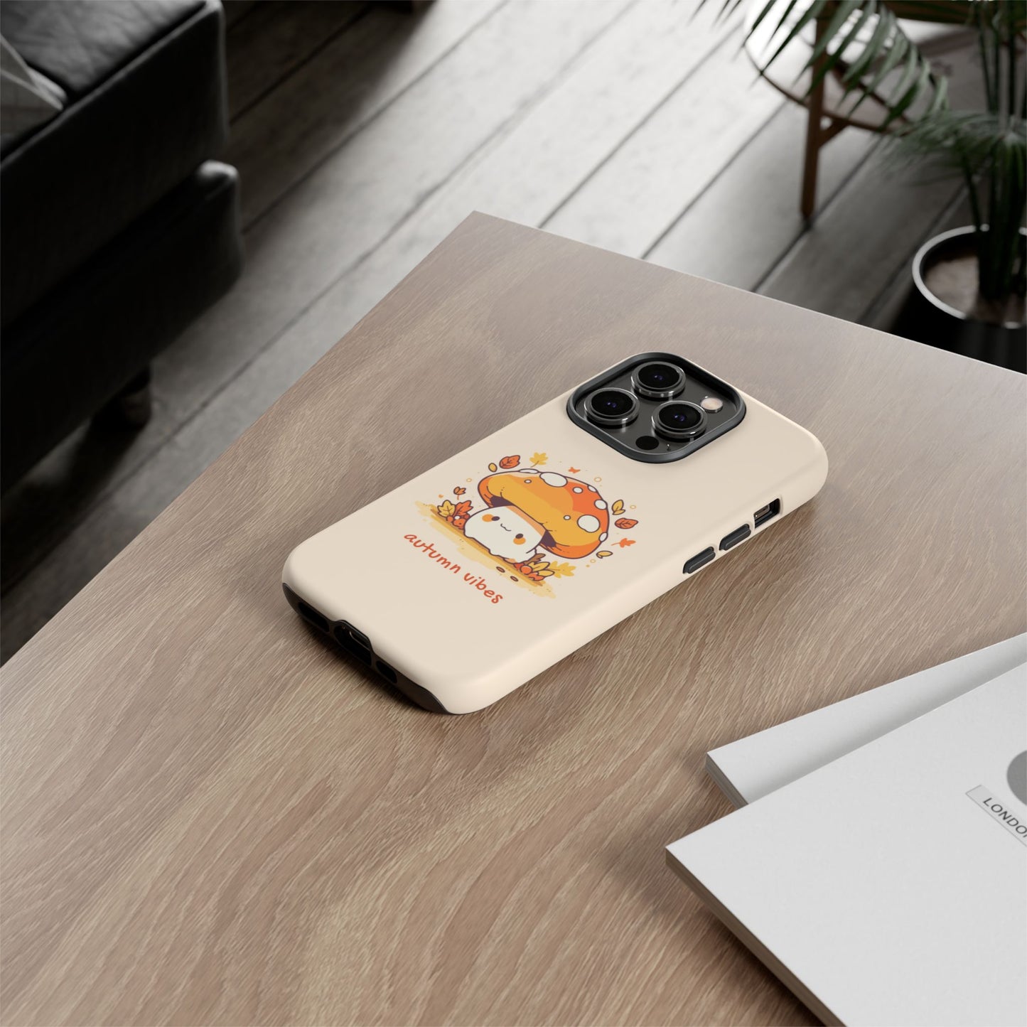 Yellow and Orange Illustrative Fall Phone Case
