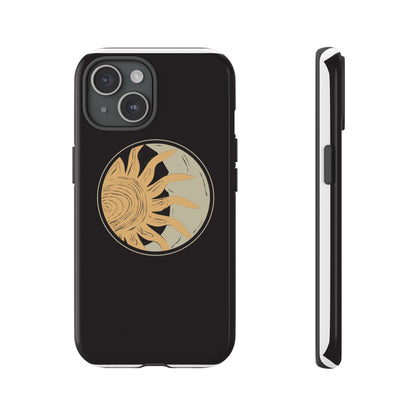 Beige and Blue Minimalist Simple Quotes Phone Case
