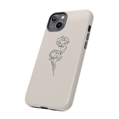 Simple Flower Minimalist Phone Case