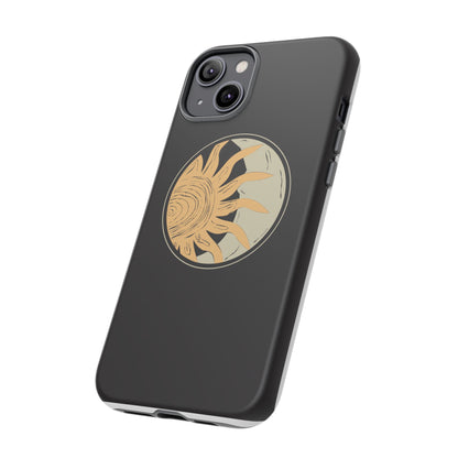 Beige and Blue Minimalist Simple Quotes Phone Case
