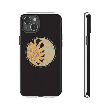 Beige and Blue Minimalist Simple Quotes Phone Case
