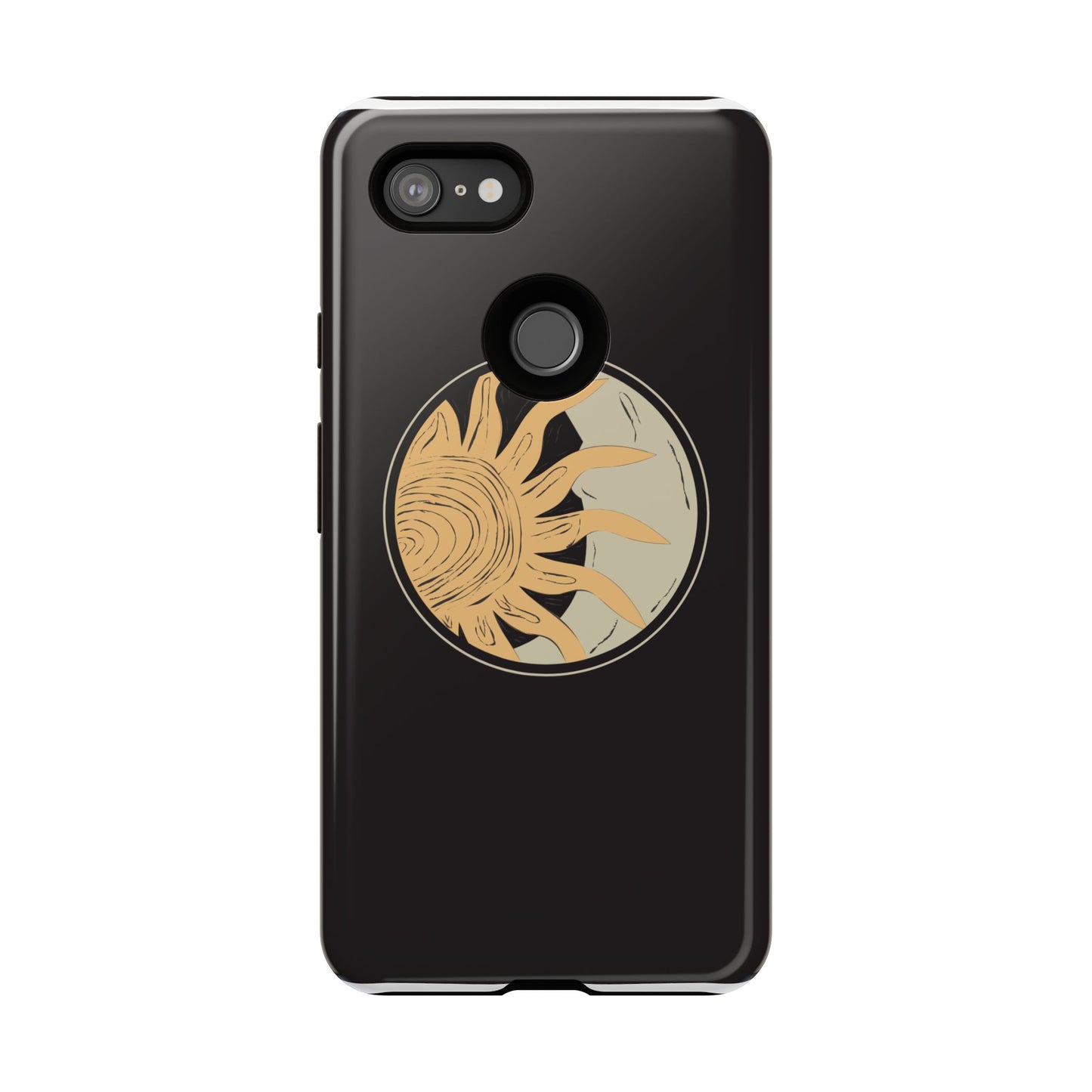 Beige and Blue Minimalist Simple Quotes Phone Case