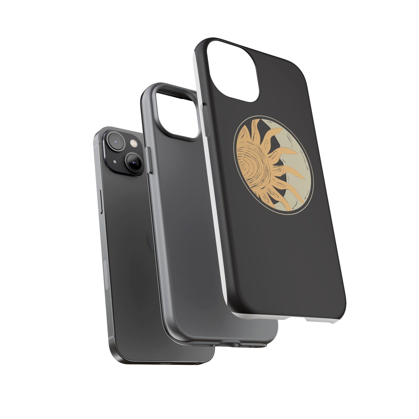 Beige and Blue Minimalist Simple Quotes Phone Case