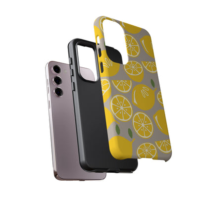 Yellow Modern Lemon Phone Case