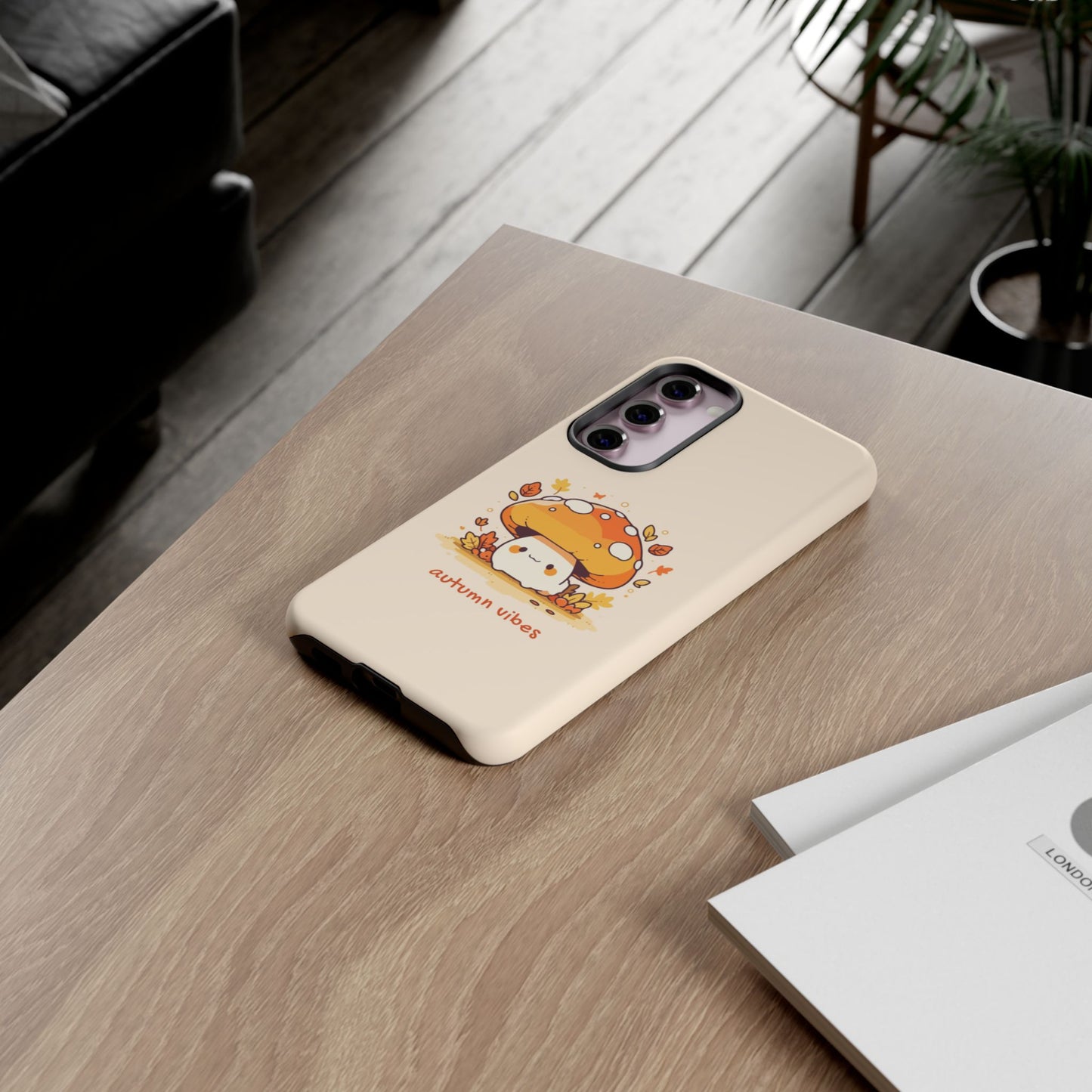 Yellow and Orange Illustrative Fall Phone Case