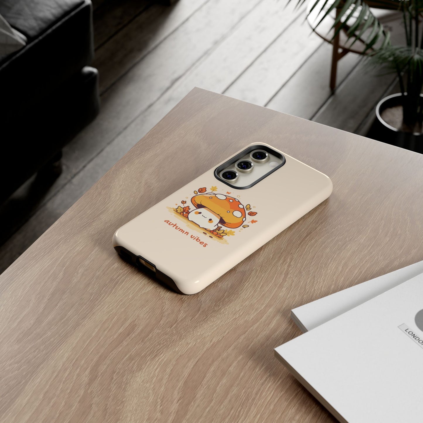 Yellow and Orange Illustrative Fall Phone Case