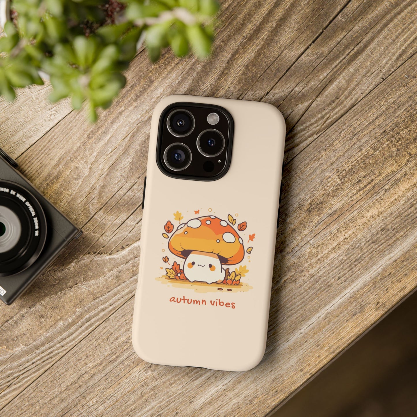 Yellow and Orange Illustrative Fall Phone Case