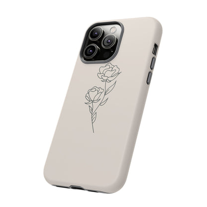 Simple Flower Minimalist Phone Case