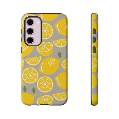 Yellow Modern Lemon Phone Case
