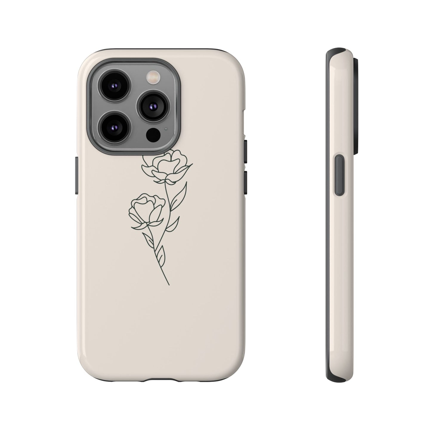 Simple Flower Minimalist Phone Case