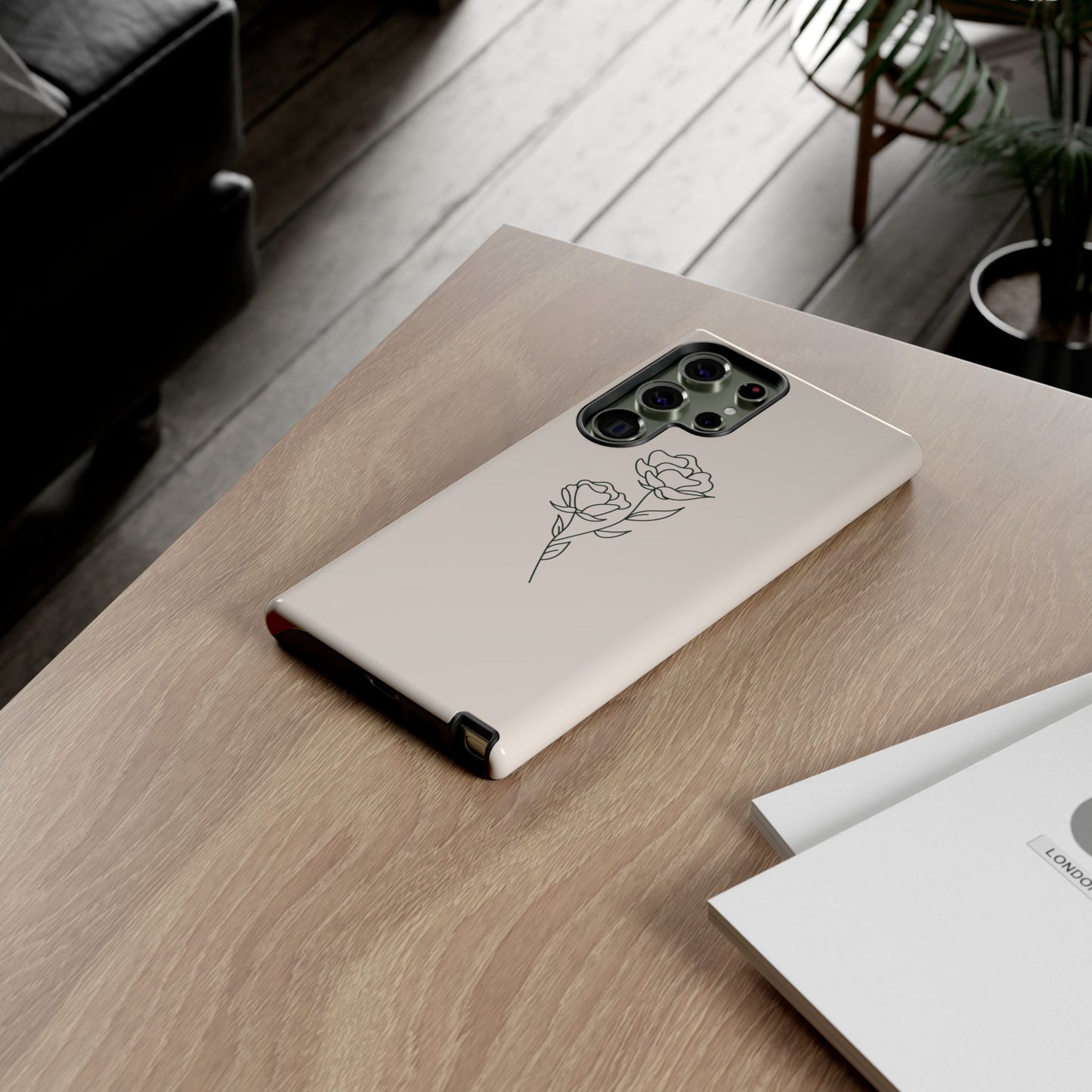 Simple Flower Minimalist Phone Case