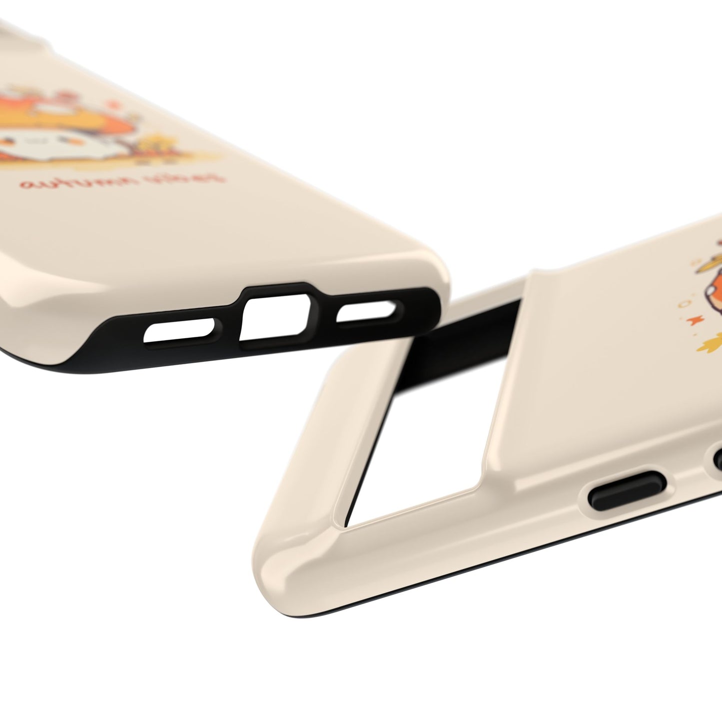 Yellow and Orange Illustrative Fall Phone Case
