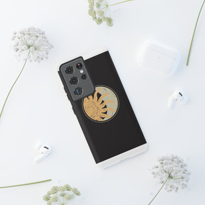 Beige and Blue Minimalist Simple Quotes Phone Case