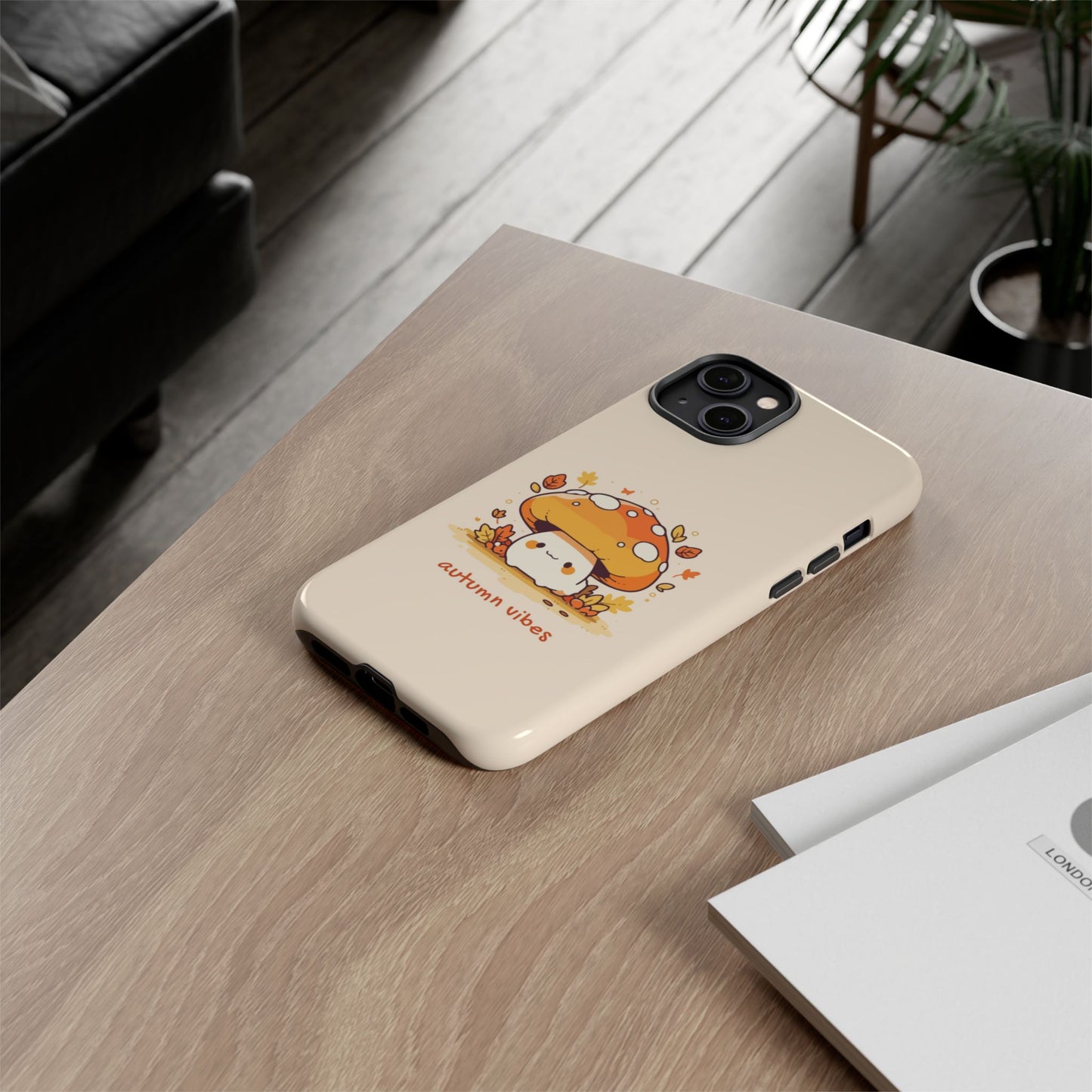 Yellow and Orange Illustrative Fall Phone Case