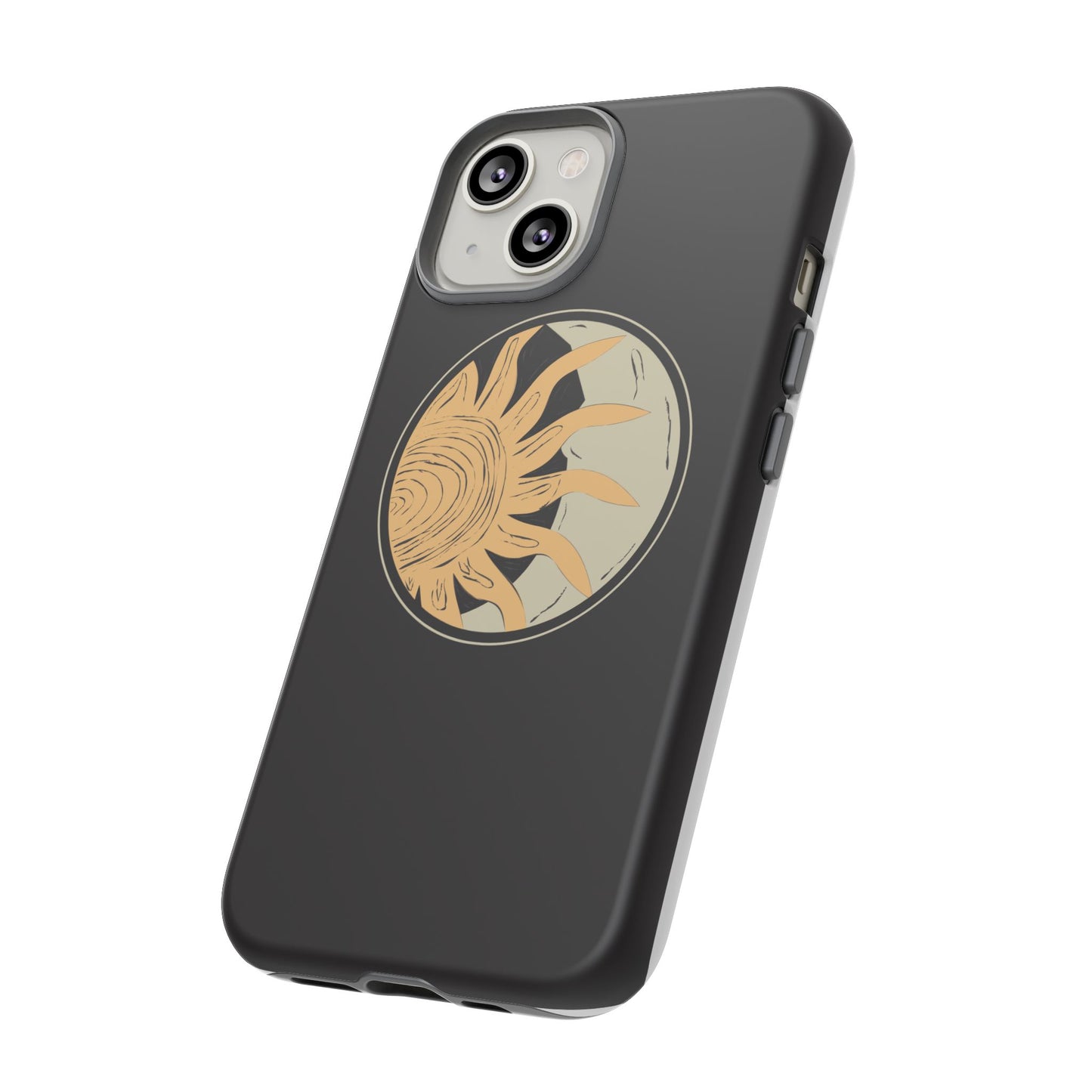 Beige and Blue Minimalist Simple Quotes Phone Case