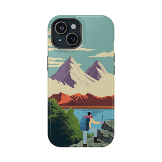 _Blue Mountain Landscape Phone Wallpaper