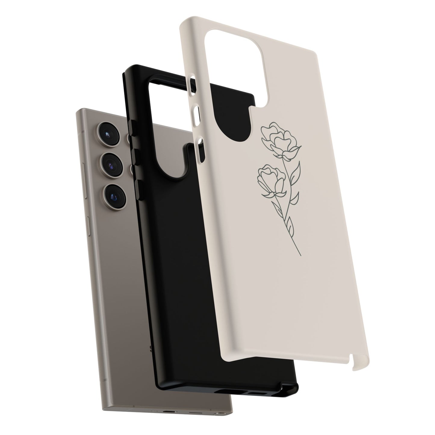 Simple Flower Minimalist Phone Case