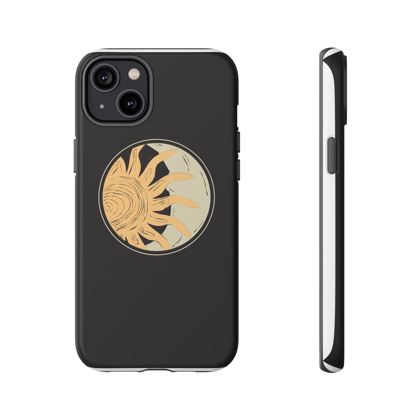 Beige and Blue Minimalist Simple Quotes Phone Case
