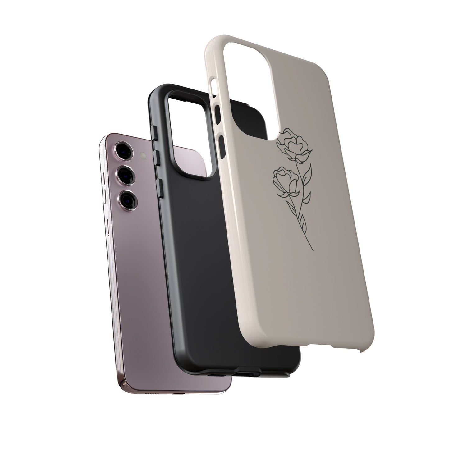 Simple Flower Minimalist Phone Case