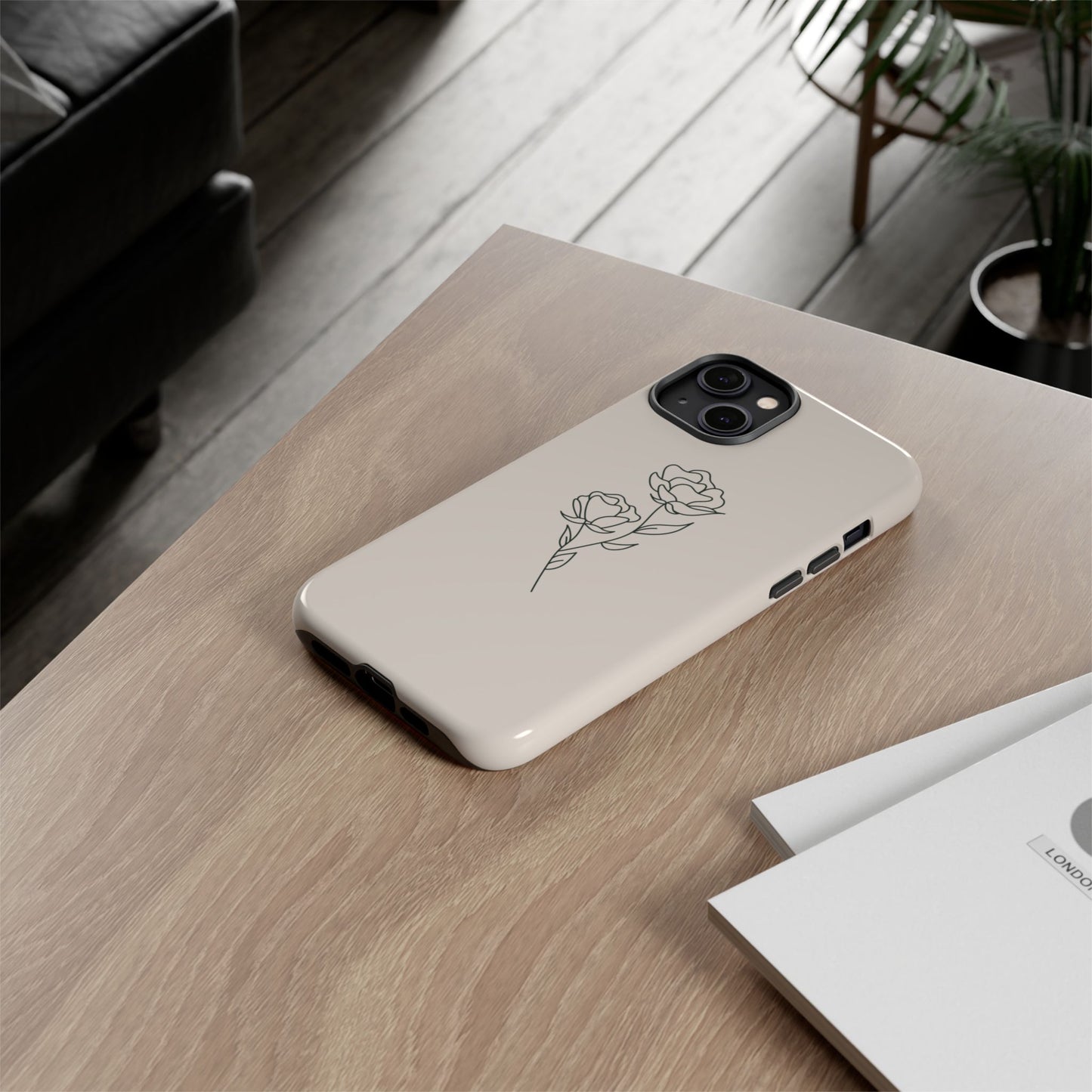 Simple Flower Minimalist Phone Case