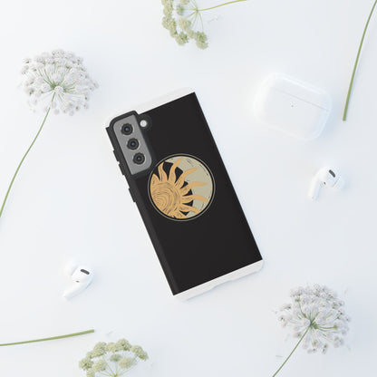 Beige and Blue Minimalist Simple Quotes Phone Case