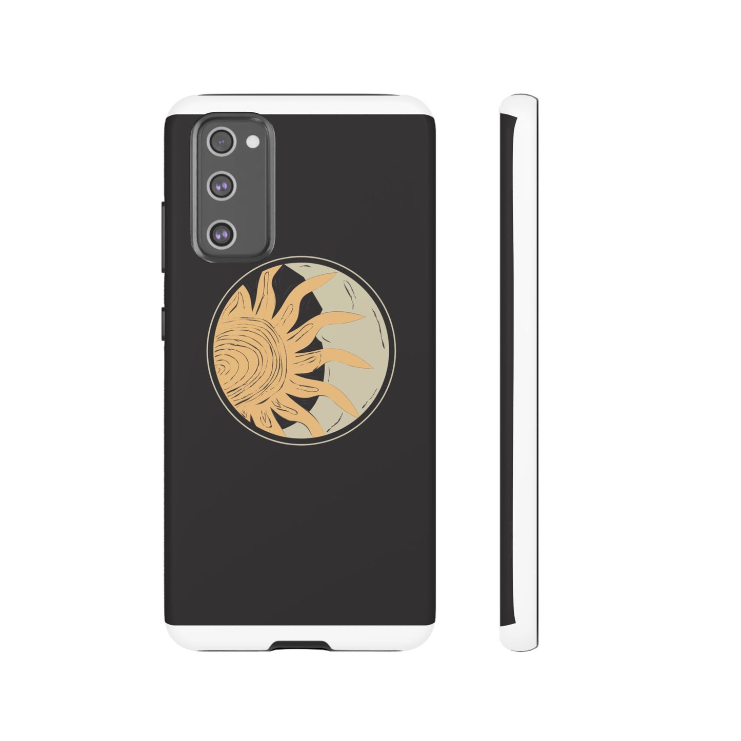 Beige and Blue Minimalist Simple Quotes Phone Case