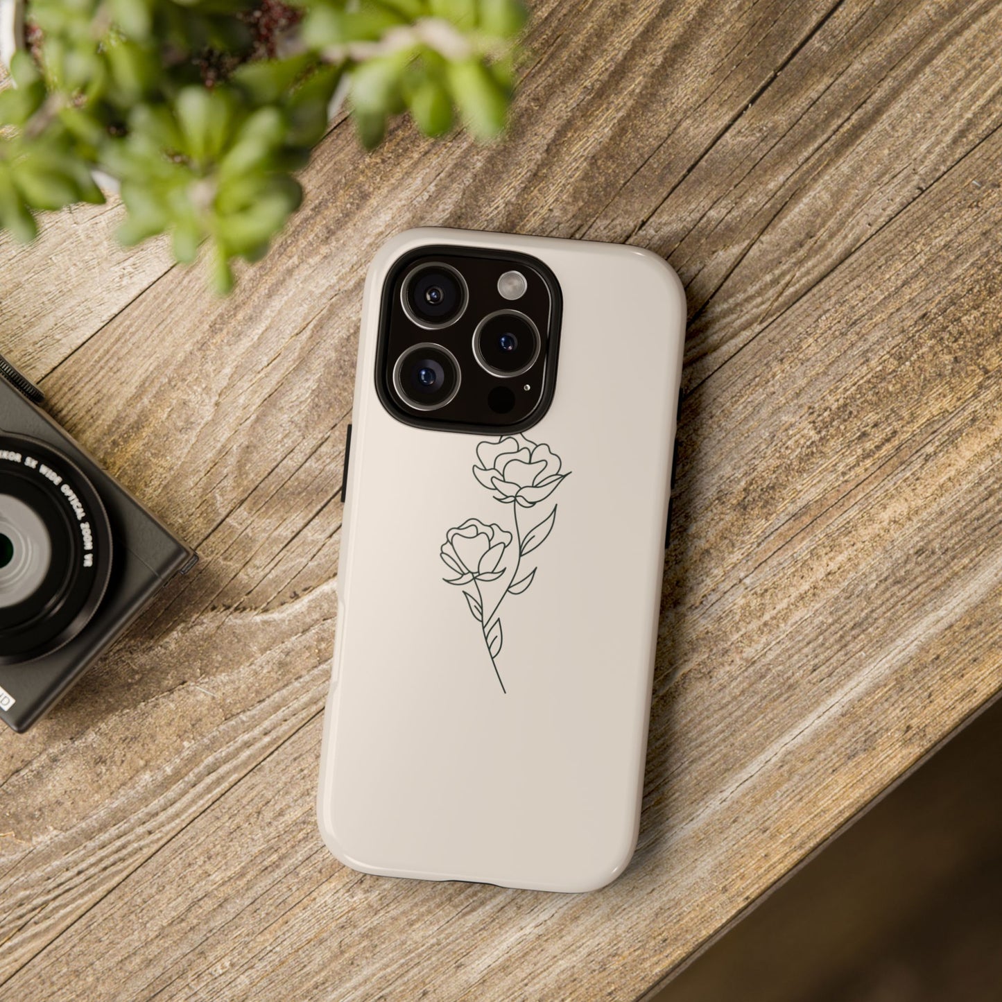 Simple Flower Minimalist Phone Case
