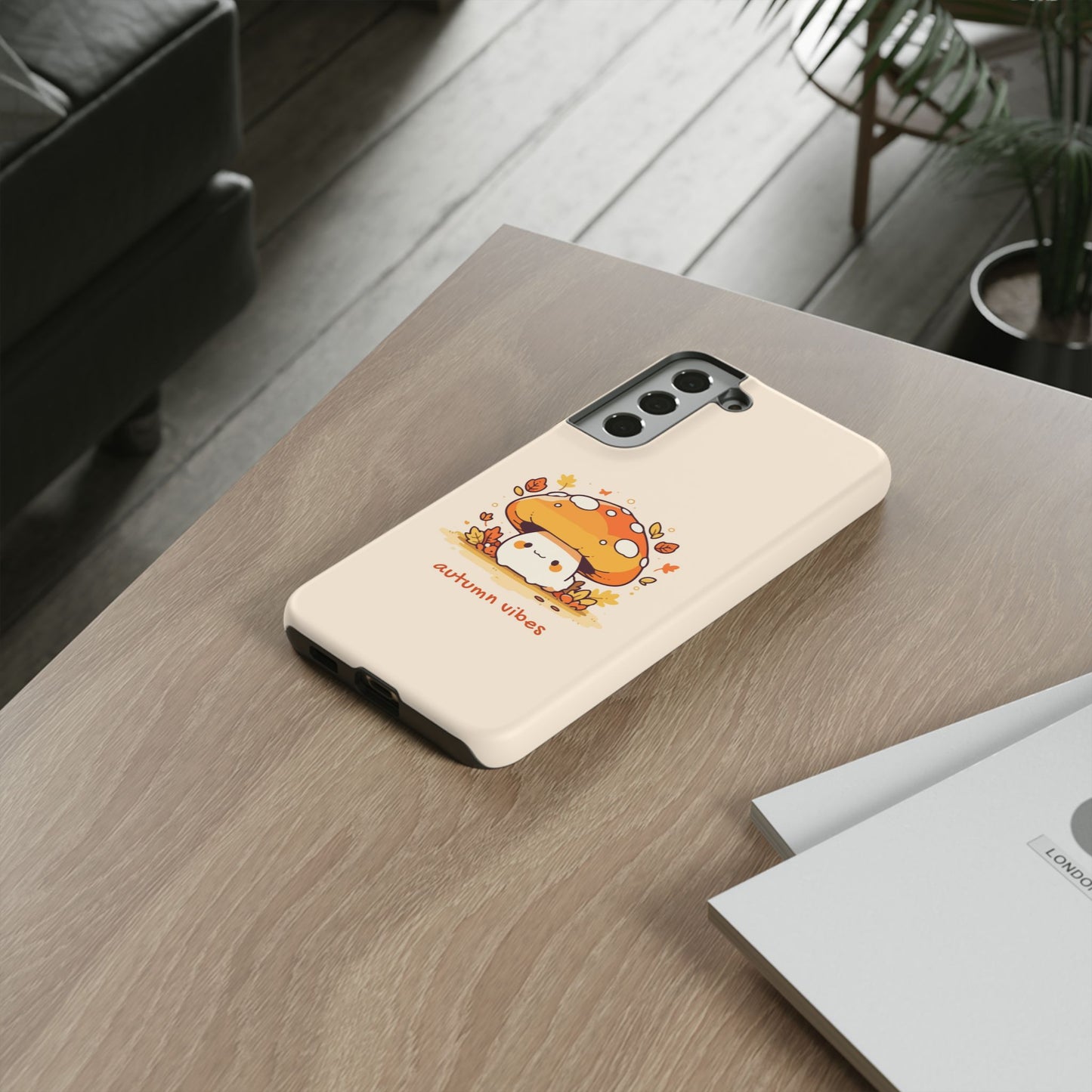 Yellow and Orange Illustrative Fall Phone Case