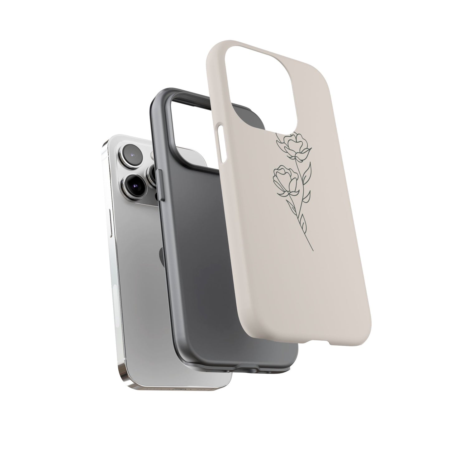 Simple Flower Minimalist Phone Case