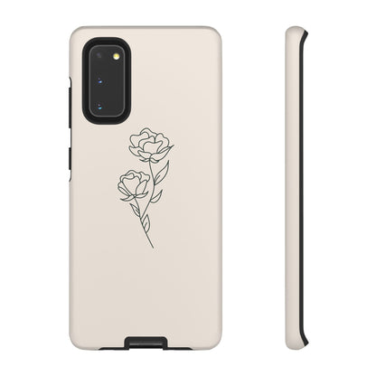 Simple Flower Minimalist Phone Case