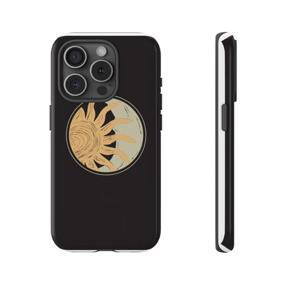 Beige and Blue Minimalist Simple Quotes Phone Case