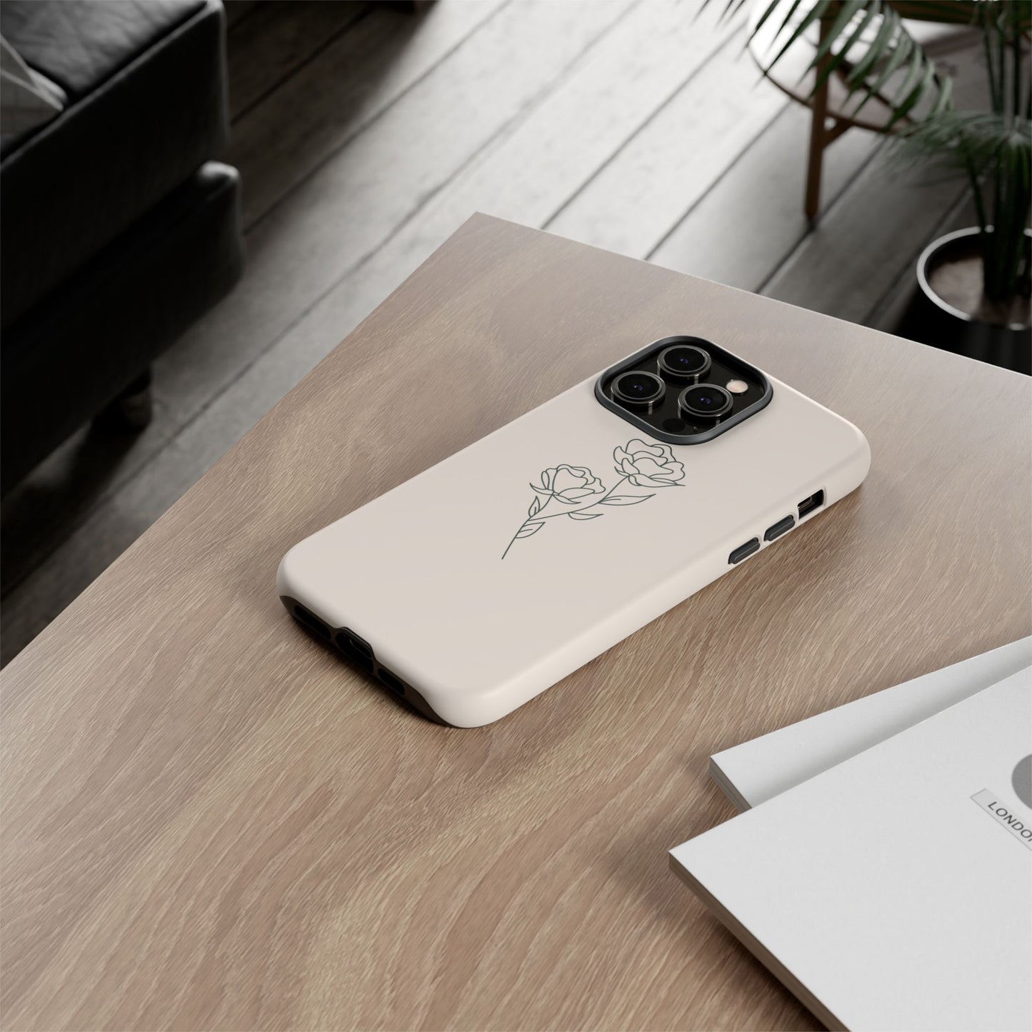 Simple Flower Minimalist Phone Case